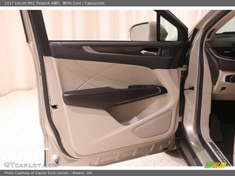 White Gold / Cappuccino 2017 Lincoln MKC Reserve AWD