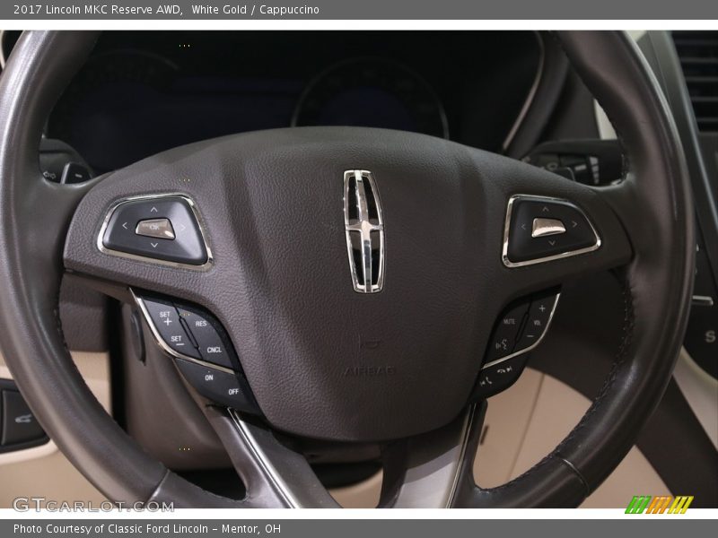 White Gold / Cappuccino 2017 Lincoln MKC Reserve AWD