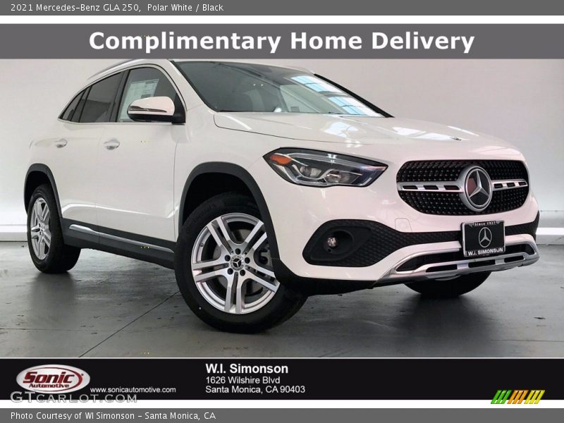 Polar White / Black 2021 Mercedes-Benz GLA 250