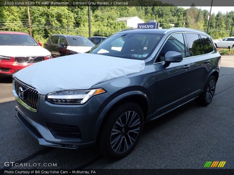 Osmium Gray Metallic / Charcoal 2020 Volvo XC90 T6 AWD Momentum