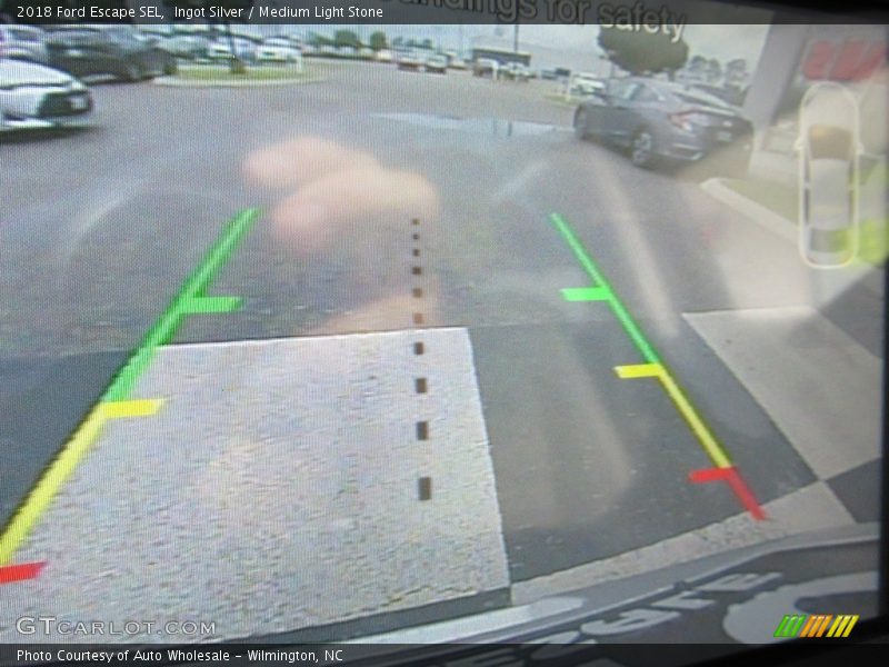 Ingot Silver / Medium Light Stone 2018 Ford Escape SEL