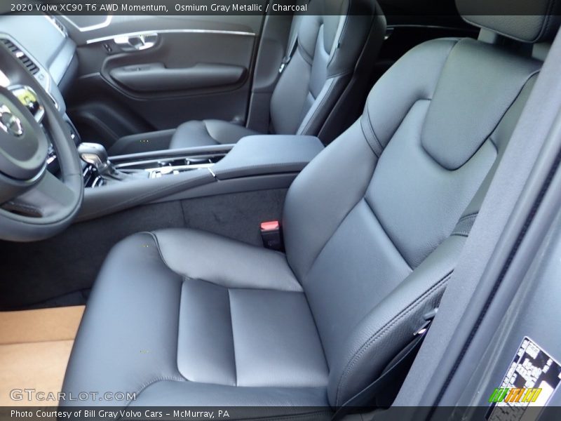 Front Seat of 2020 XC90 T6 AWD Momentum