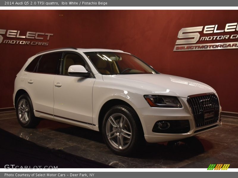 Ibis White / Pistachio Beige 2014 Audi Q5 2.0 TFSI quattro