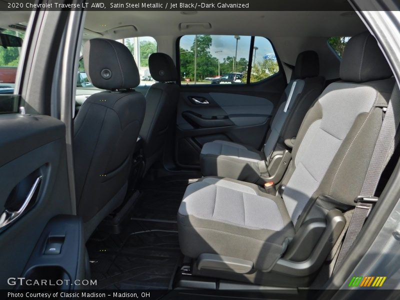 Satin Steel Metallic / Jet Black/­Dark Galvanized 2020 Chevrolet Traverse LT AWD