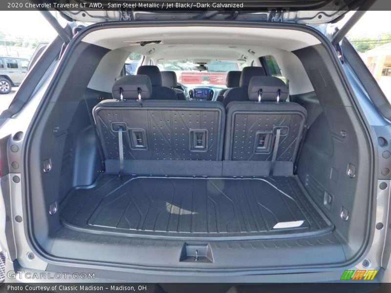 Satin Steel Metallic / Jet Black/­Dark Galvanized 2020 Chevrolet Traverse LT AWD