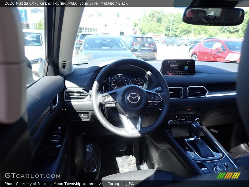 Sonic Silver Metallic / Black 2020 Mazda CX-5 Grand Touring AWD