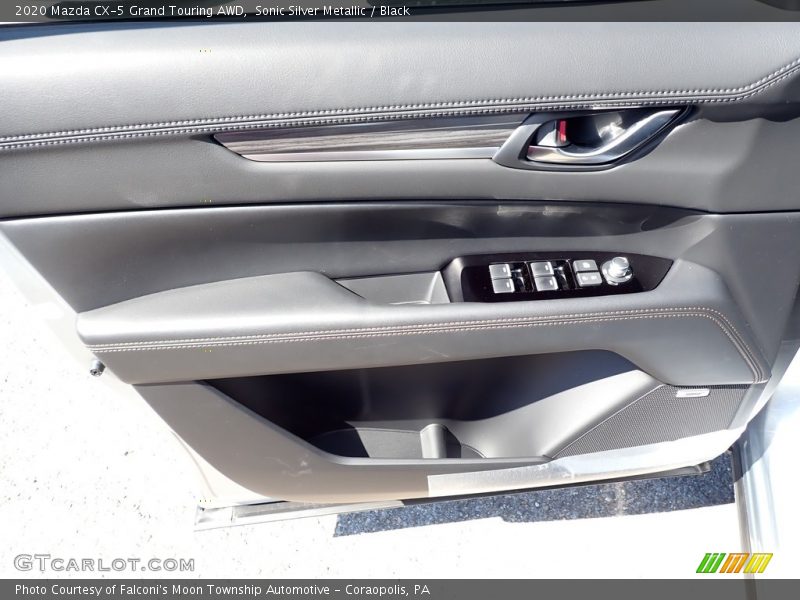 Sonic Silver Metallic / Black 2020 Mazda CX-5 Grand Touring AWD