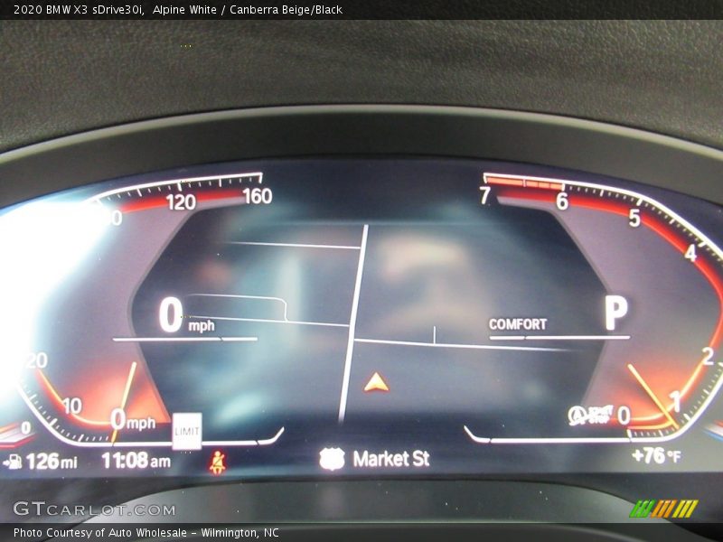 Alpine White / Canberra Beige/Black 2020 BMW X3 sDrive30i