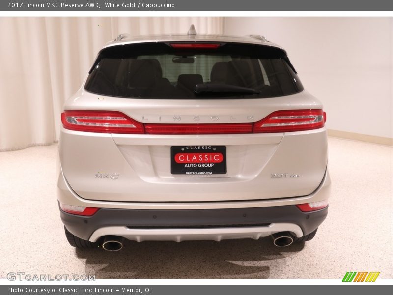 White Gold / Cappuccino 2017 Lincoln MKC Reserve AWD