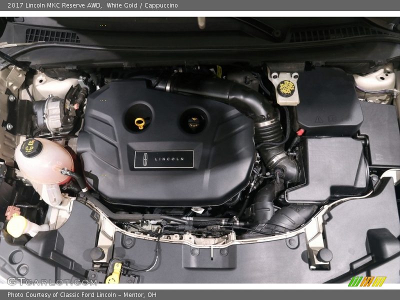 White Gold / Cappuccino 2017 Lincoln MKC Reserve AWD