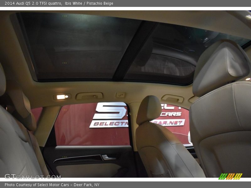 Ibis White / Pistachio Beige 2014 Audi Q5 2.0 TFSI quattro