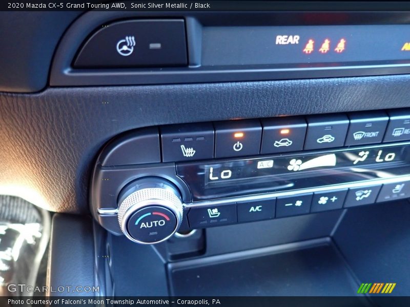Sonic Silver Metallic / Black 2020 Mazda CX-5 Grand Touring AWD