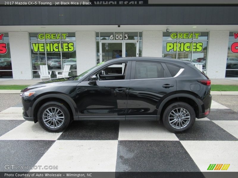 Jet Black Mica / Black 2017 Mazda CX-5 Touring