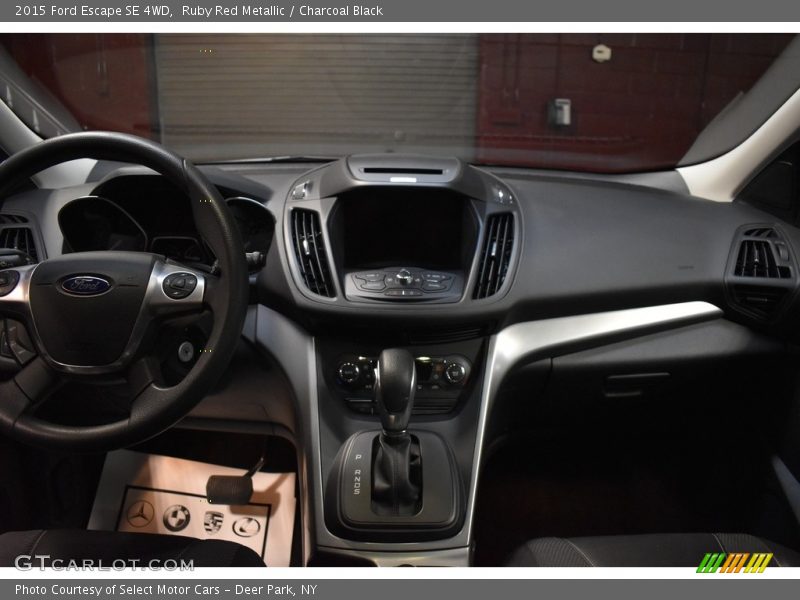 Ruby Red Metallic / Charcoal Black 2015 Ford Escape SE 4WD