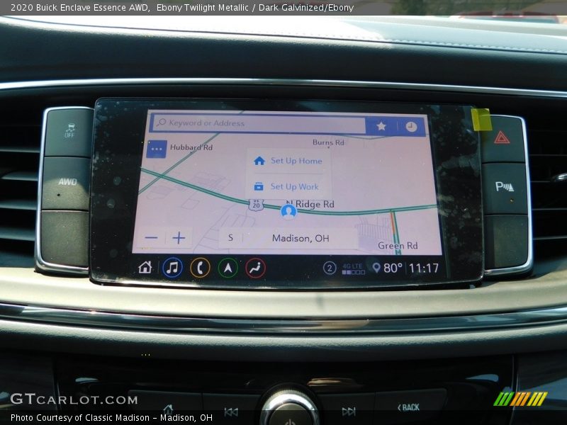 Ebony Twilight Metallic / Dark Galvinized/Ebony 2020 Buick Enclave Essence AWD