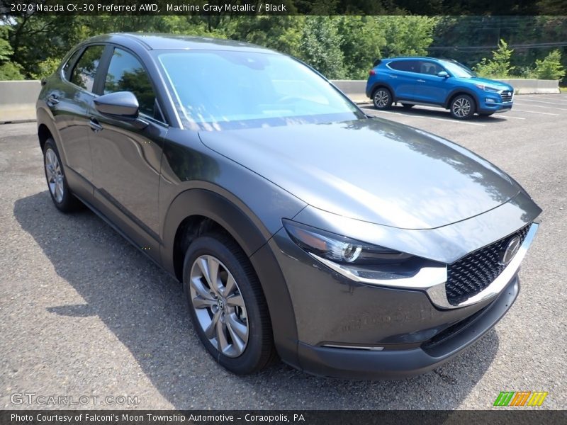 Machine Gray Metallic / Black 2020 Mazda CX-30 Preferred AWD