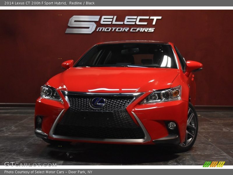 Redline / Black 2014 Lexus CT 200h F Sport Hybrid