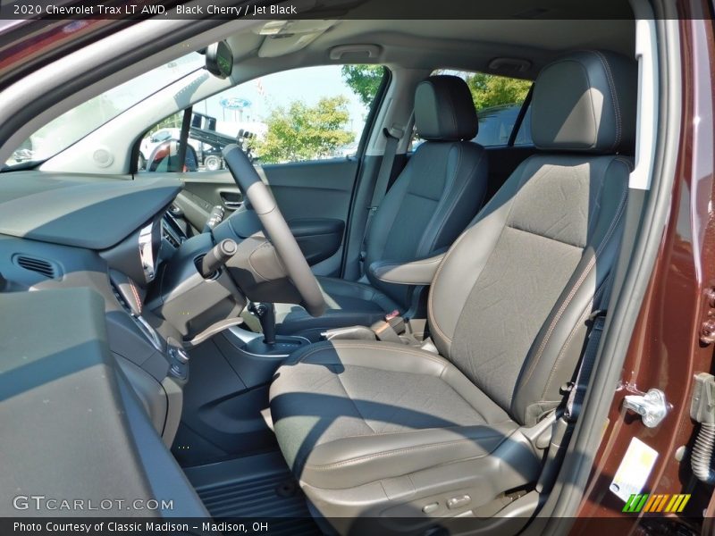 Black Cherry / Jet Black 2020 Chevrolet Trax LT AWD