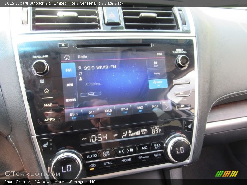 Ice Silver Metallic / Slate Black 2019 Subaru Outback 2.5i Limited