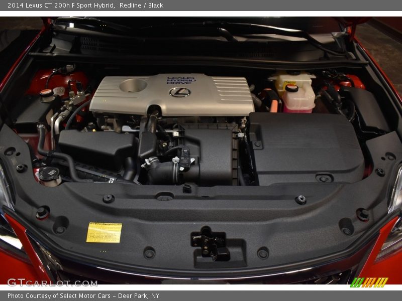  2014 CT 200h F Sport Hybrid Engine - 1.8 Liter Atkinson Cycle DOHC 16-Valve VVT-i 4 Cylinder Gasoline/Electric Hybrid