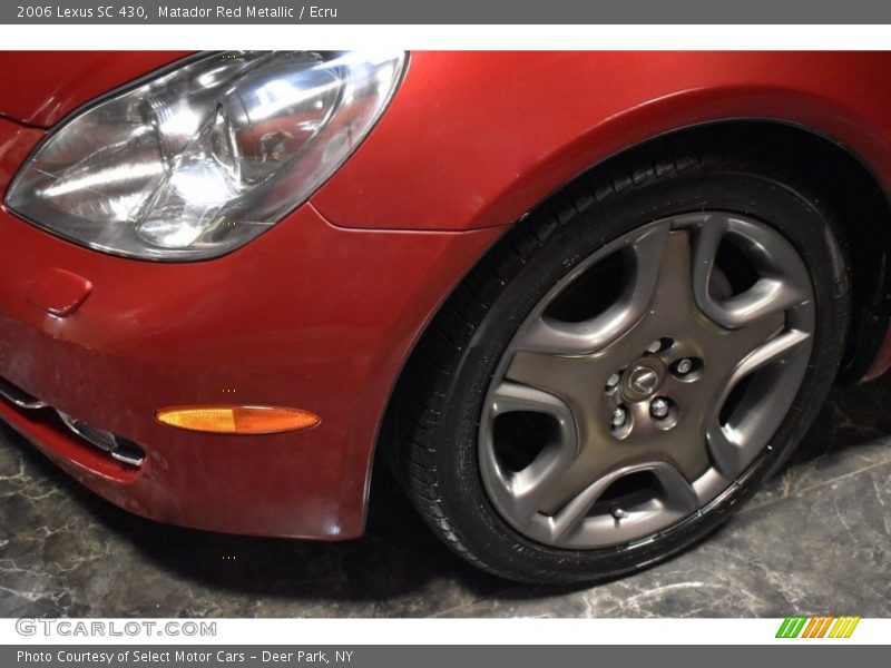 Matador Red Metallic / Ecru 2006 Lexus SC 430