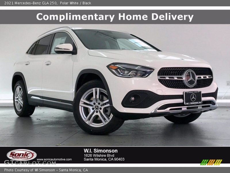 Polar White / Black 2021 Mercedes-Benz GLA 250