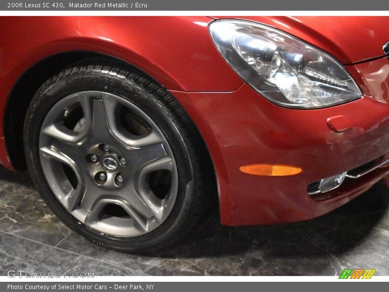 Matador Red Metallic / Ecru 2006 Lexus SC 430