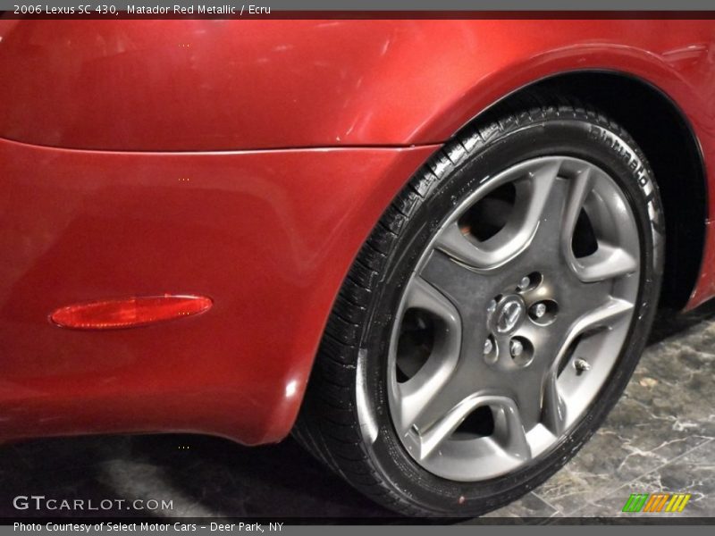 Matador Red Metallic / Ecru 2006 Lexus SC 430