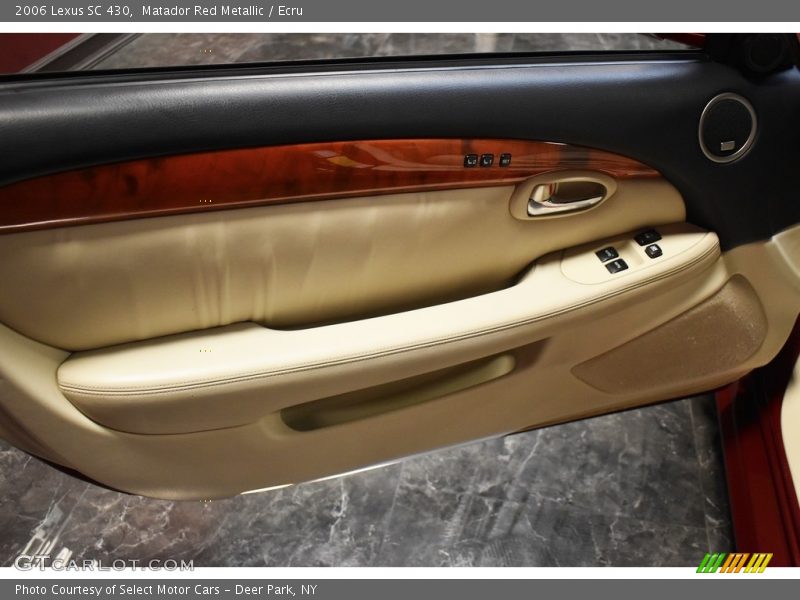 Matador Red Metallic / Ecru 2006 Lexus SC 430
