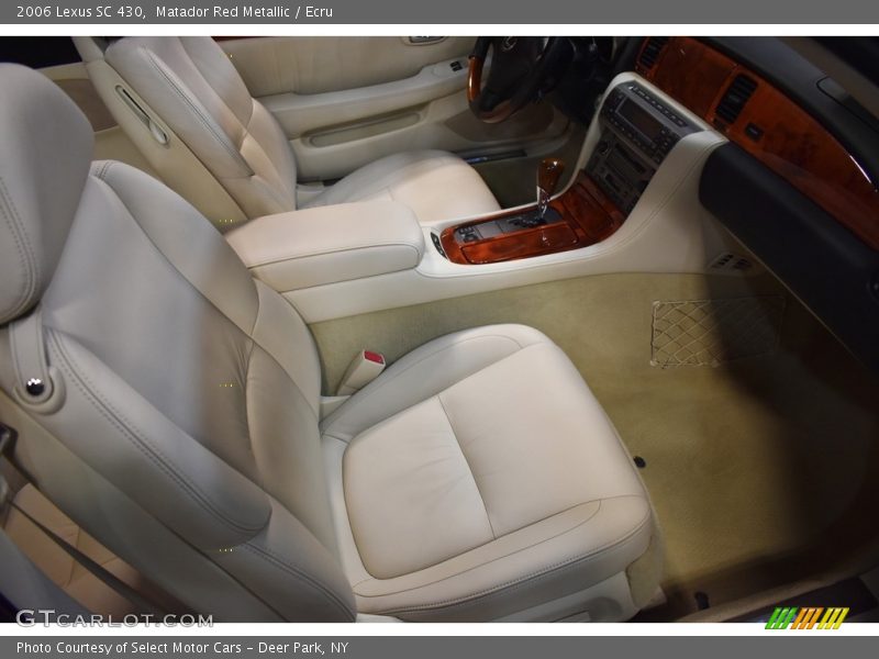 Matador Red Metallic / Ecru 2006 Lexus SC 430