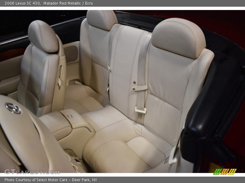 Matador Red Metallic / Ecru 2006 Lexus SC 430