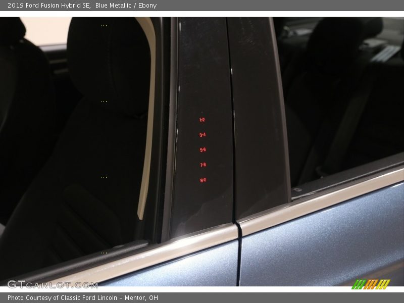Blue Metallic / Ebony 2019 Ford Fusion Hybrid SE