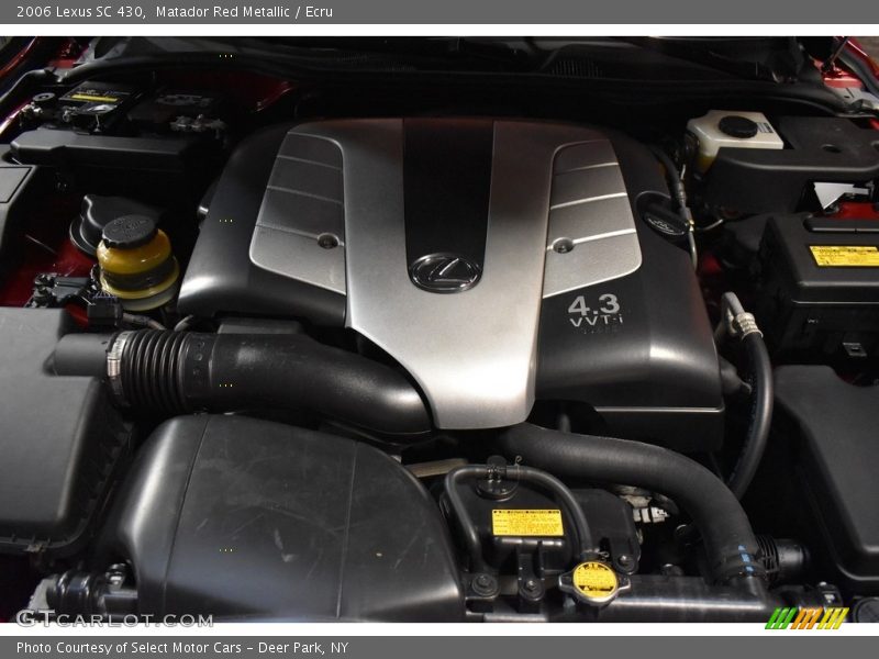 Matador Red Metallic / Ecru 2006 Lexus SC 430