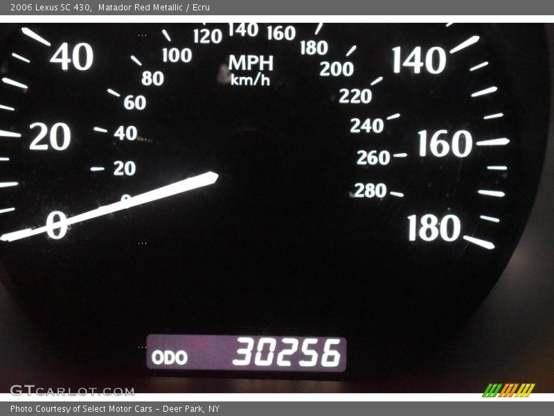 Matador Red Metallic / Ecru 2006 Lexus SC 430