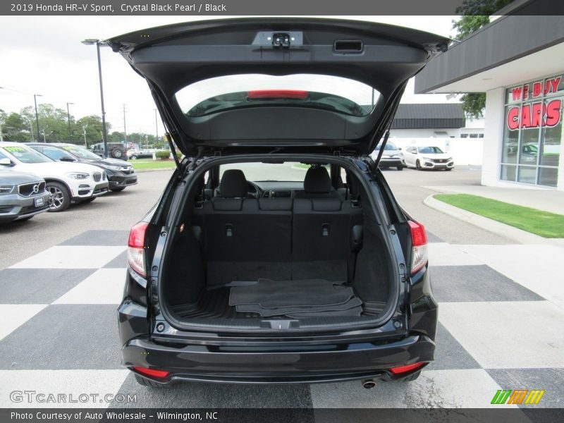 Crystal Black Pearl / Black 2019 Honda HR-V Sport