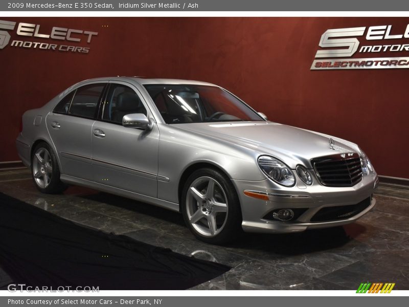 Iridium Silver Metallic / Ash 2009 Mercedes-Benz E 350 Sedan