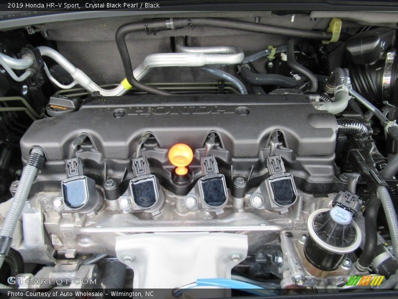 Crystal Black Pearl / Black 2019 Honda HR-V Sport