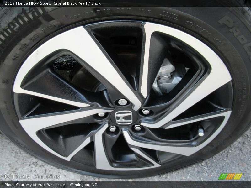 Crystal Black Pearl / Black 2019 Honda HR-V Sport