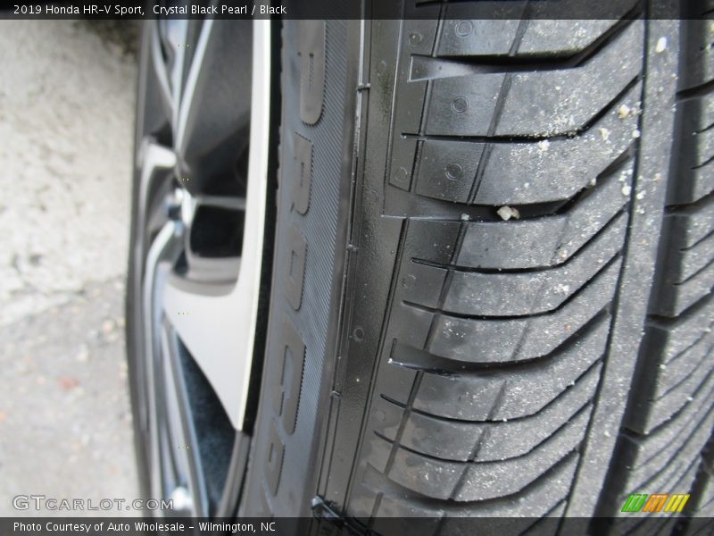 Crystal Black Pearl / Black 2019 Honda HR-V Sport