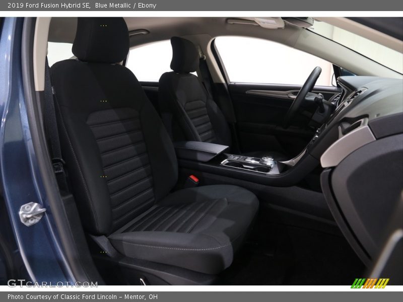 Blue Metallic / Ebony 2019 Ford Fusion Hybrid SE