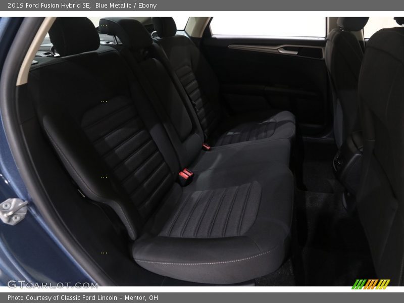 Blue Metallic / Ebony 2019 Ford Fusion Hybrid SE