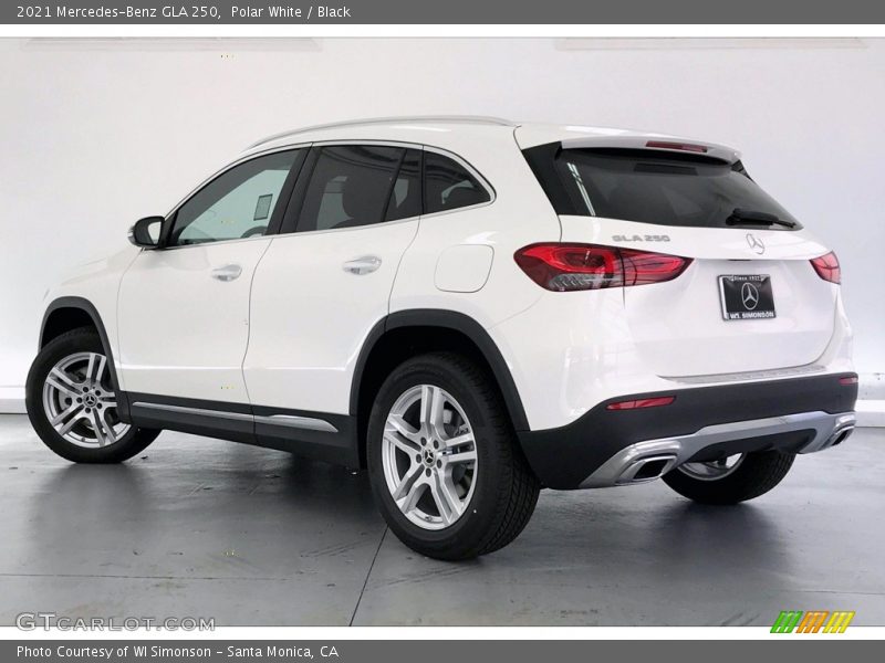 Polar White / Black 2021 Mercedes-Benz GLA 250