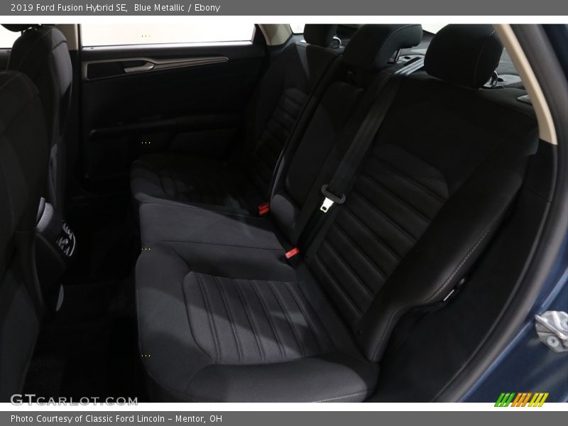 Blue Metallic / Ebony 2019 Ford Fusion Hybrid SE
