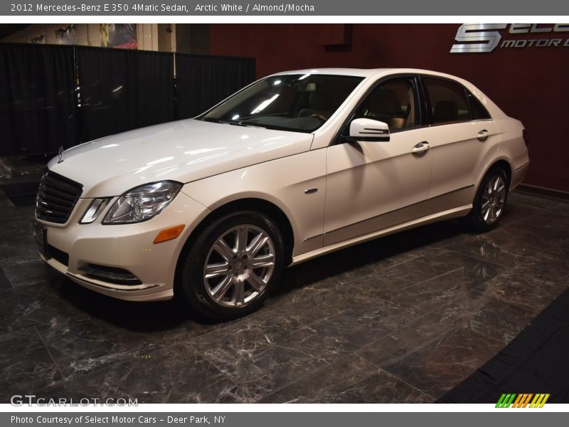 Arctic White / Almond/Mocha 2012 Mercedes-Benz E 350 4Matic Sedan