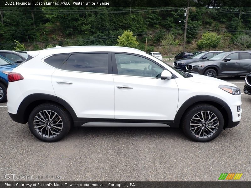  2021 Tucson Limited AWD Winter White