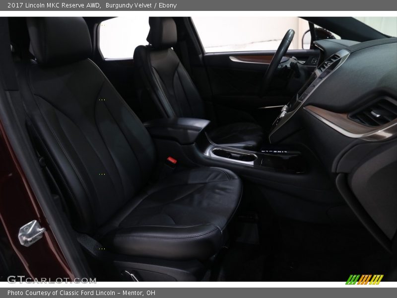 Burgundy Velvet / Ebony 2017 Lincoln MKC Reserve AWD