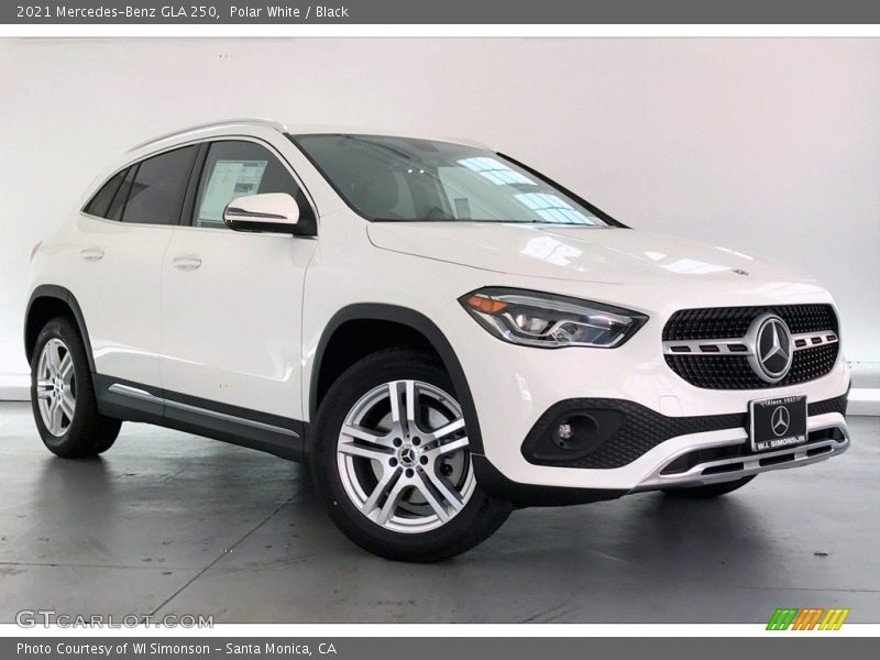 Polar White / Black 2021 Mercedes-Benz GLA 250