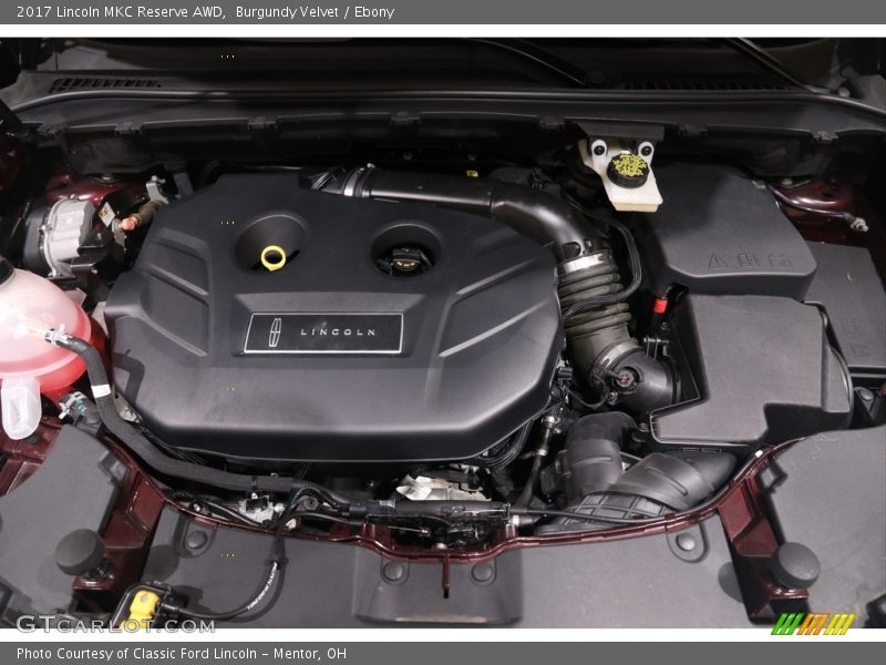 Burgundy Velvet / Ebony 2017 Lincoln MKC Reserve AWD