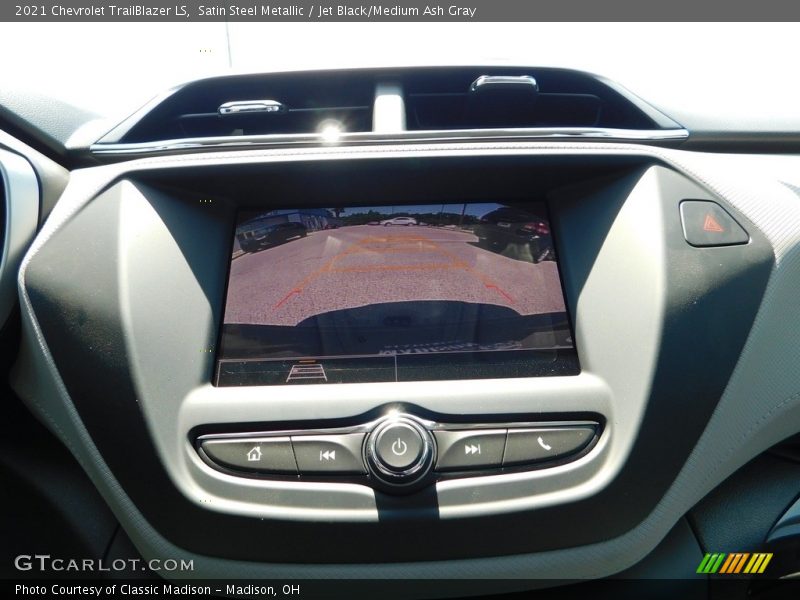 Satin Steel Metallic / Jet Black/Medium Ash Gray 2021 Chevrolet TrailBlazer LS