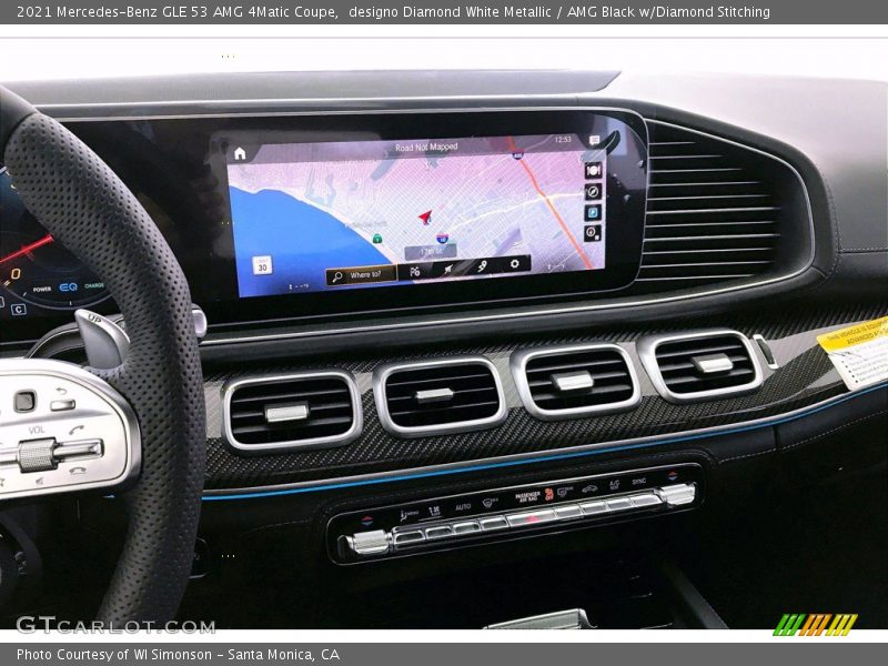 Navigation of 2021 GLE 53 AMG 4Matic Coupe